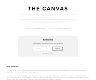 Thecanvas.online(The Canvas) Screenshot