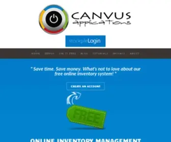 Thecanvus.com(Stockpile) Screenshot