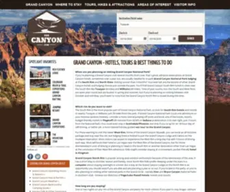 Thecanyon.com(Grand Canyon) Screenshot