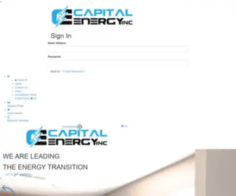 Thecapitalenergy.com(Capital Energy) Screenshot