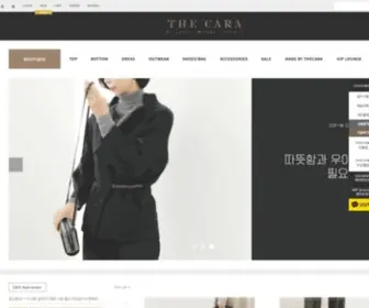 Thecara.co.kr(더카라● since2009 기본과 유니크함사이를 지키는.브랜드퀄리티.소재.디자인의 자신감 the CARA 55) Screenshot