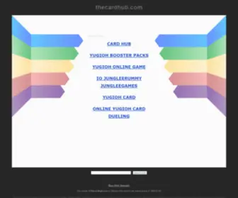 Thecardhub.com(thecardhub) Screenshot