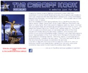 Thecardiffkook.org(The Cardiff Kook) Screenshot