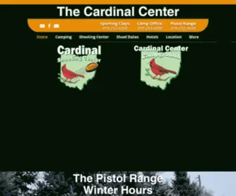 Thecardinalcenter.com(CARDINAL CENTER CAMPGROUND AND SHOOTING CENTER) Screenshot