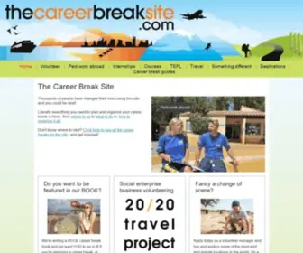 Thecareerbreaksite.com(The Career Break Site) Screenshot