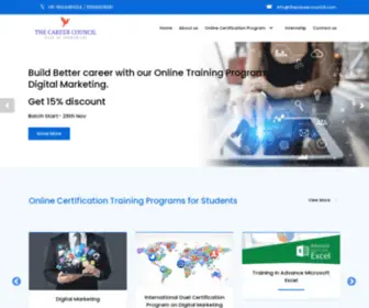 Thecareercouncil.com(The Career Council) Screenshot