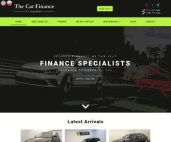 Thecarfinancecompanies.co.uk(Used cars for sale in Liverpool & Merseyside) Screenshot