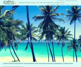 Thecaribbeanproduction.com(Caribbean film) Screenshot