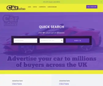 Thecarindex.co.uk(Home 4) Screenshot