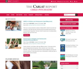 Thecarlatchildreport.com(The Carlat Child Psychiatry Report Carlat Reports) Screenshot