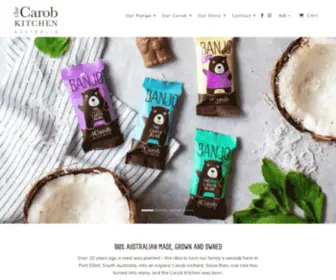 Thecarobkitchen.com.au(Buy Healthy Chocolate Snacks & Treats (SF)) Screenshot