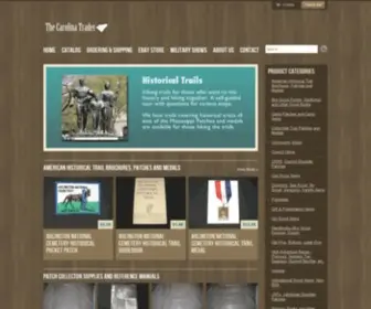 Thecarolinatrader.com(The Carolina Trader has been providing Scout Memorabilia since 1976) Screenshot