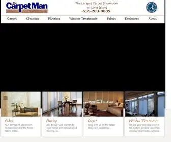 Thecarpetmanofthehamptons.com(The Carpetman by Stark 633 County Road 39A Southampton) Screenshot