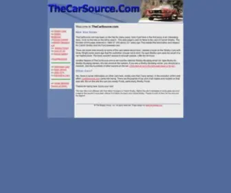 Thecarsource.com(Keyword phrase) Screenshot