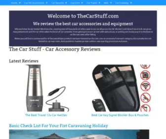 Thecarstuff.com(The Car Stuff) Screenshot