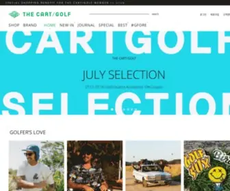 Thecartgolf.com(THE CART GOLF) Screenshot