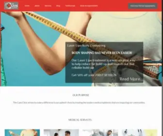 Thecaseclinic.com(Indianapolis Health and Wellness Clinic) Screenshot