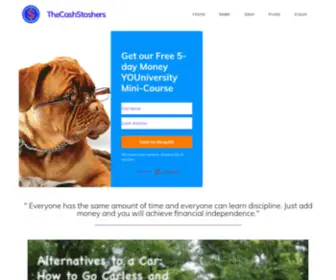 Thecashstashers.com(The Cash Stashers) Screenshot