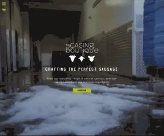 Thecasingboutique.com(Natural Sausage Casings and Sausage Making Supplies) Screenshot