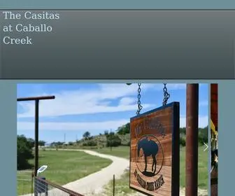 Thecasitasatcaballocreek.com(Airbnb) Screenshot