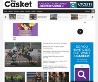 Thecasket.ca(SaltWire) Screenshot