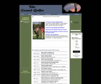 Thecasualgolfer.com(The Casual Golfer) Screenshot