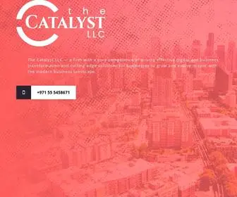 Thecatalystllc.com(The Catalyst LLC) Screenshot