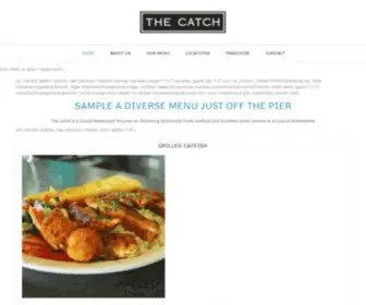 Thecatchusa.com(The Catch) Screenshot