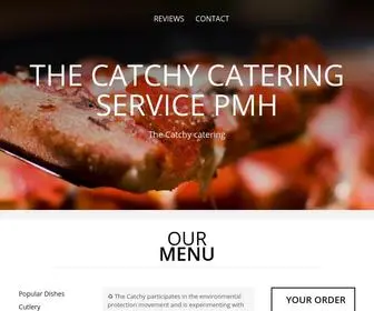 Thecatchycateringservice-PMH.com(The Catchy Catering Service PMH) Screenshot