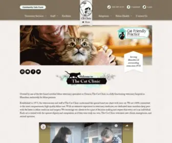 Thecatclinic.ca(The Cat Clinic) Screenshot