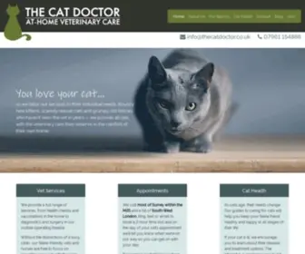 Thecatdoctor.co.uk(At home veterinary care) Screenshot