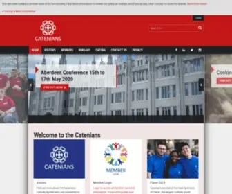 Thecatenians.com(The Catenians) Screenshot