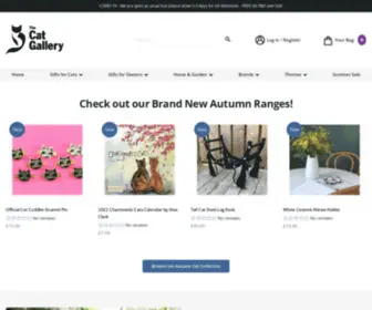 Thecatgallery.com(The Cat Gallery) Screenshot