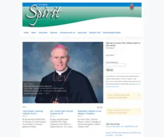 Thecatholicspiritwv.org(Thecatholicspiritwv) Screenshot