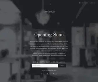 Thecatlab.net(Domain misconfigured) Screenshot