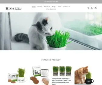 Thecatladies.com(The Cat Ladies) Screenshot