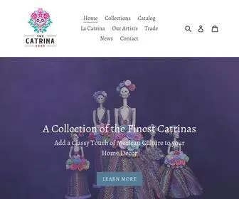 Thecatrinashop.com(The Catrina Shop) Screenshot