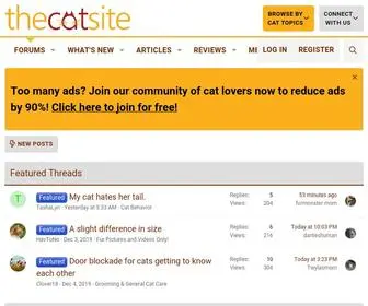 Thecatsite.com(Thecatsite) Screenshot