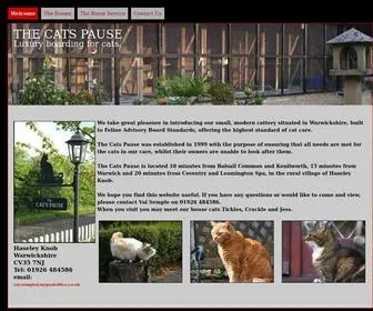 Thecatspauseboardingcattery.co.uk(Thecatspauseboardingcattery) Screenshot