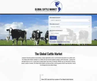 Thecattlemarket.net(Thecattlemarket) Screenshot