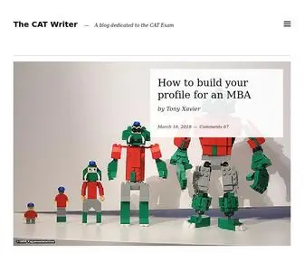 Thecatwriter.com(The CAT Writer) Screenshot