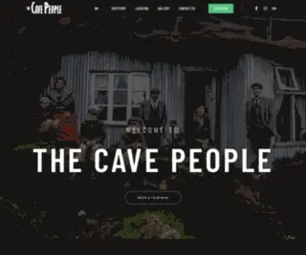 Thecavepeople.is(Home) Screenshot