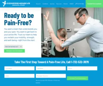 Theccmc.com(Chiropractic & Physical Therapy) Screenshot