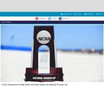 Theccsa.com(Coastal Collegiate Sports Association) Screenshot