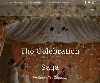 Thecelebrationsaga.in(The Celebration Saga) Screenshot