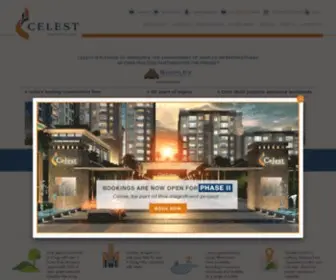 Thecelest.com(The Celest) Screenshot