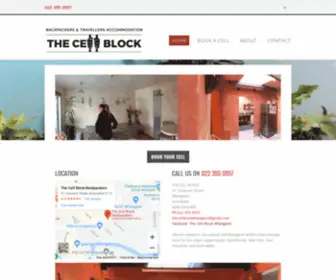 Thecellblock.nz(THE CELL BLOCK BACKPACKERS) Screenshot