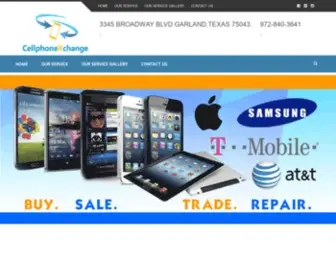 Thecellphonexchange.com(The Cell Phone Exchange Company) Screenshot