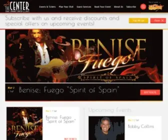 Thecentercs.com(Coral Springs Center For The Arts) Screenshot
