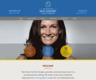 Thecenterforskinsurgery.com(The Center for Skin Surgery) Screenshot